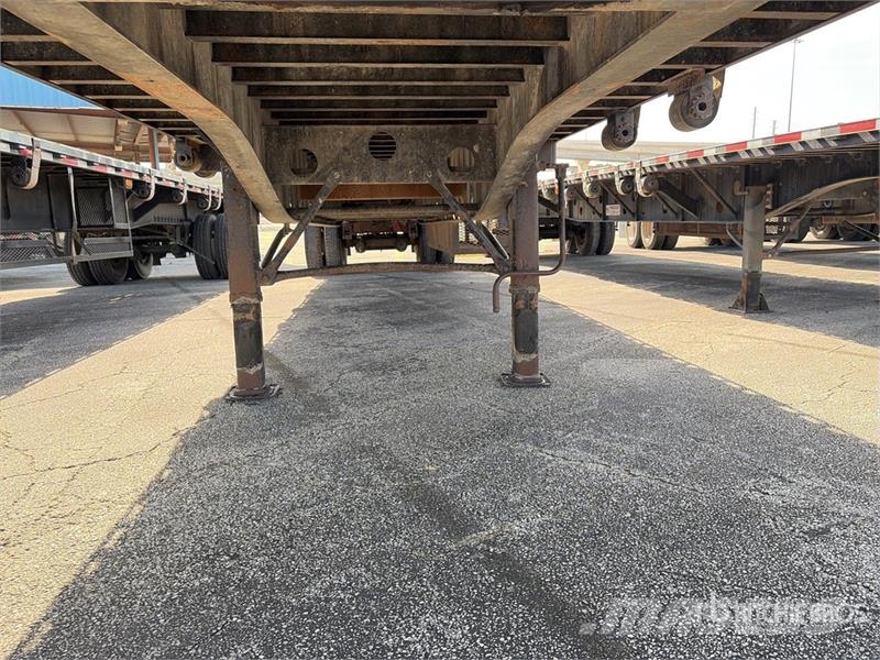 Transcraft 48 ft T/A Flatbed Trailer مقطوروات مسطحة/مفصلية الجوانب