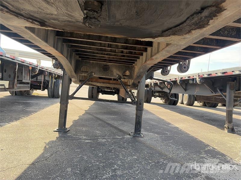 Transcraft 48 ft T/A Flatbed Trailer مقطوروات مسطحة/مفصلية الجوانب