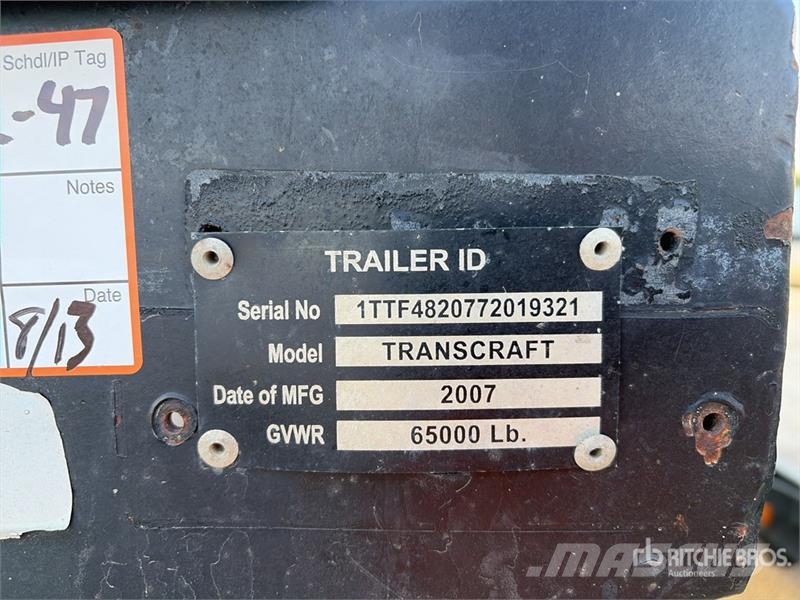 Transcraft 48X102 مقطوروات مسطحة/مفصلية الجوانب