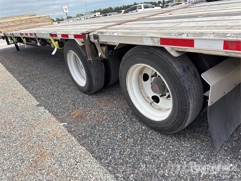 Transcraft FLD1TCM 53 ft T/A Spread Axle Step Deck Trailer 低架裝載車