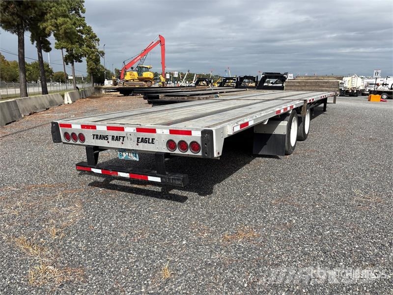 Transcraft FLD1TCM 53 ft T/A Spread Axle Step Deck Trailer 低架裝載車