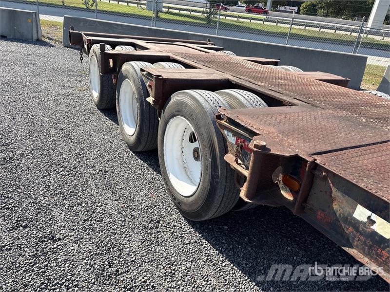 Transcraft Tri/A Step Deck Oilfield Trailer Prosess Utstyr