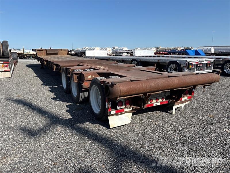 Transcraft Tri/A Step Deck Oilfield Trailer Prosess Utstyr