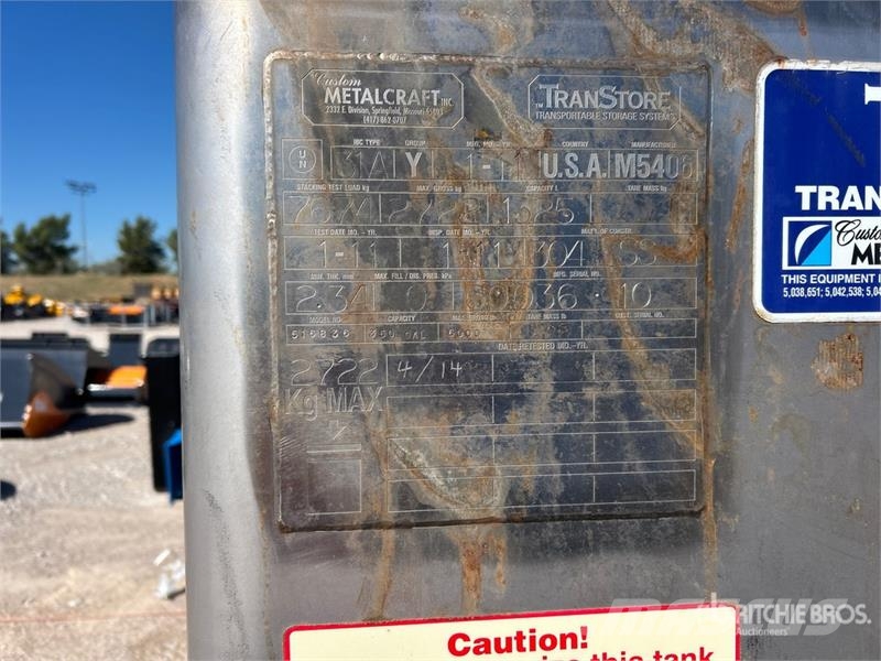 Transtore 516836 350 Gal. Chemical Tank 加工機械