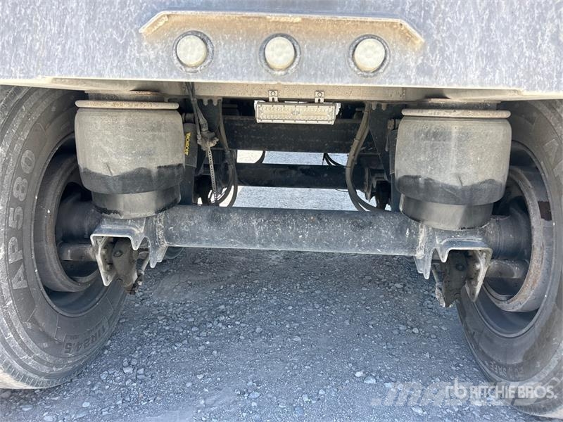 Travis 35 ft T/A Aluminum Frameless End Dump Trailer Savivartės priekabos
