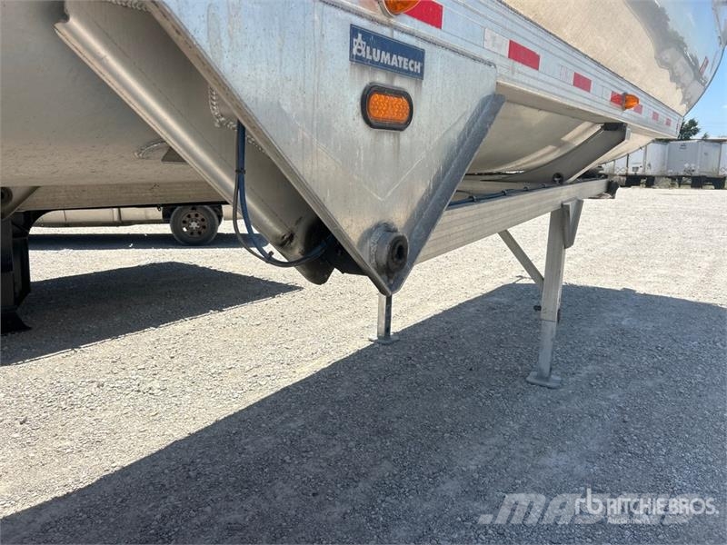 Travis 35 ft T/A Aluminum Frameless End Dump Trailer Savivartės priekabos