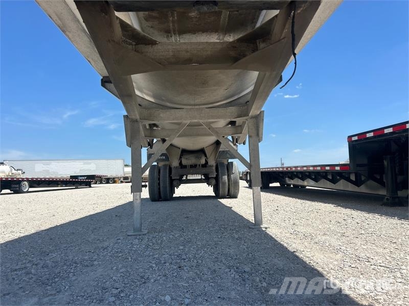 Travis 35 ft T/A Aluminum Frameless End Dump Trailer Savivartės priekabos