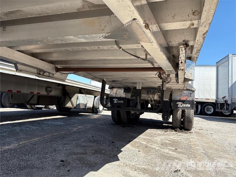 Travis 37 ft 6 in T/A Aluminum Quarter Frame End Dump Tra 티퍼 트레일러