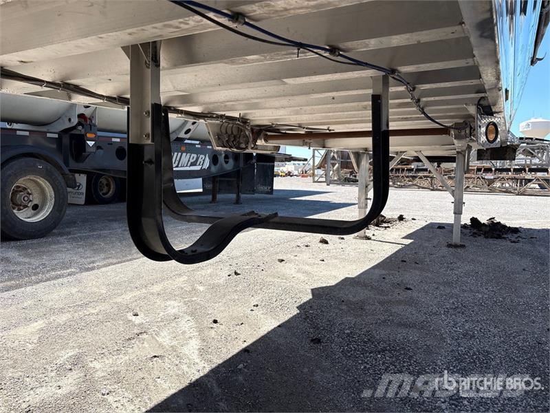 Travis 37 ft 6 in T/A Aluminum Quarter Frame End Dump Tra 티퍼 트레일러