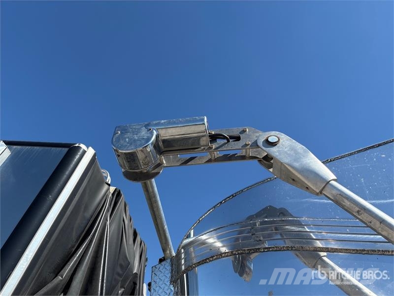 Travis 37 ft 6 in T/A Aluminum Quarter Frame End Dump Tra 티퍼 트레일러