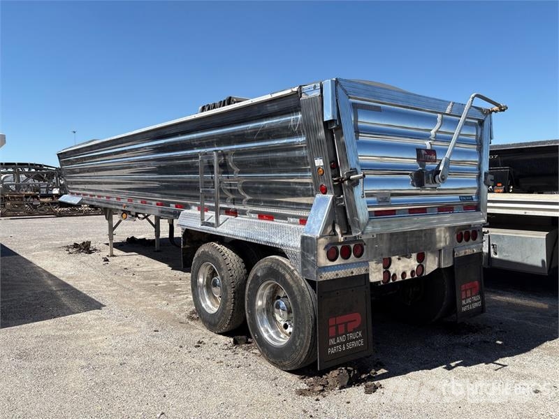 Travis 37 ft 6 in T/A Aluminum Quarter Frame End Dump Tra Pašizgāzējs