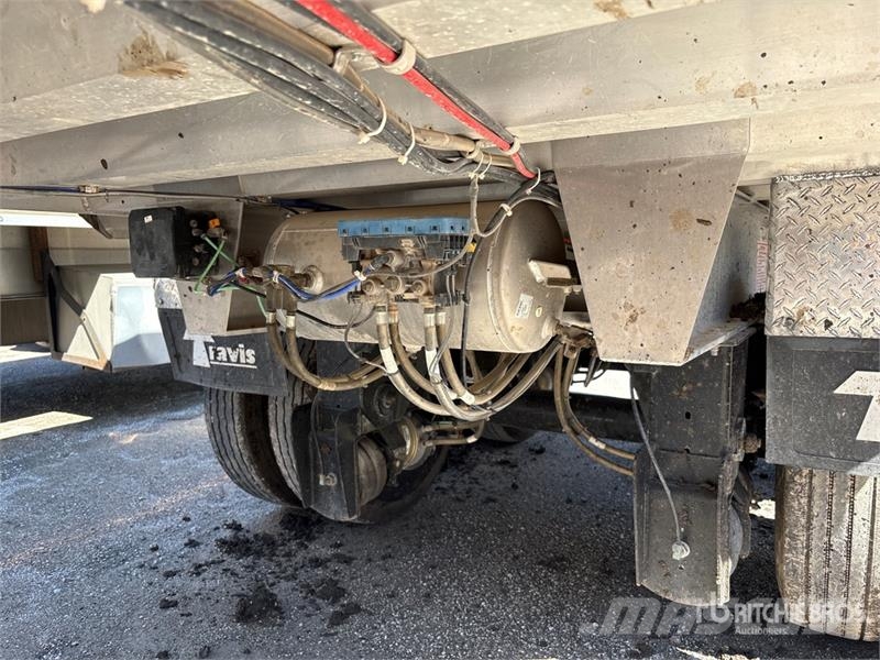 Travis 37 ft 6 in T/A Aluminum Quarter Frame End Dump Tra 티퍼 트레일러