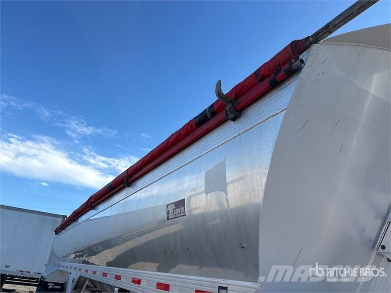 Travis S/97 39 ft T/A Aluminum End Dump Trailer Tipper trailers