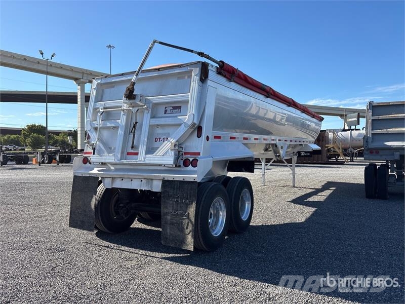 Travis S/97 39 ft T/A Aluminum End Dump Trailer Tipper trailers
