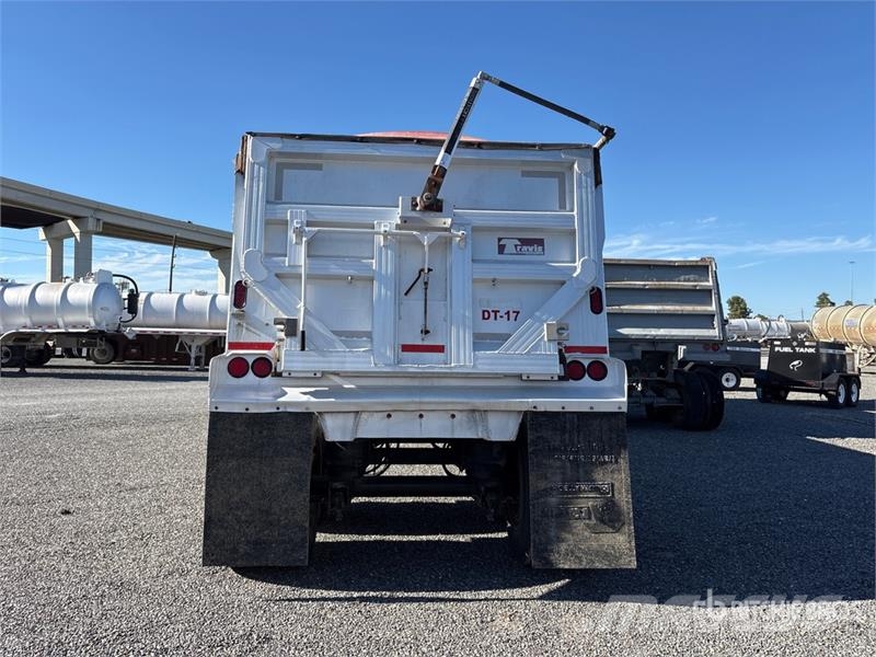 Travis S/97 39 ft T/A Aluminum End Dump Trailer Tipper trailers