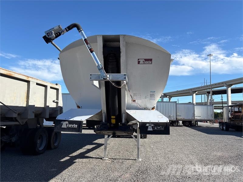 Travis S/97 39 ft T/A Aluminum End Dump Trailer Tipper trailers
