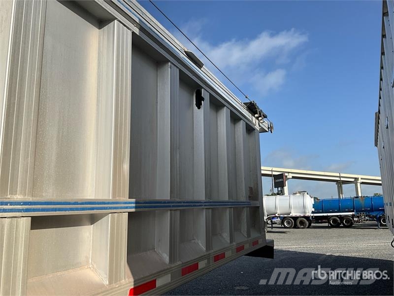 Travis T/A Aluminum Frameless End Dump Trailer Sora- ja kippiperävaunut