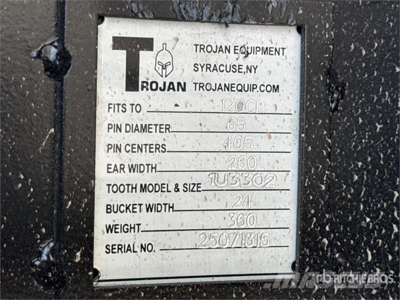 Trojan 24 in Digging Excavator Bucket - Fits 65mm Cat 311 Bakken