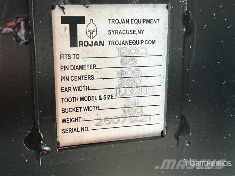 Trojan 24 in Digging Excavator Bucket - Fits Cat 311/312/ دلاء