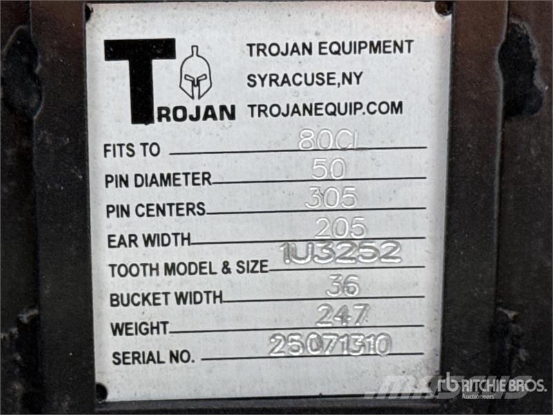 Trojan 36 in Digging Excavator Bucket - Fits 50mm Cat 307 Skovle