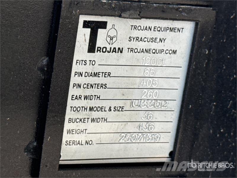 Trojan 36 in Digging Excavator Bucket - Fits 65mm Cat 311 Bakken