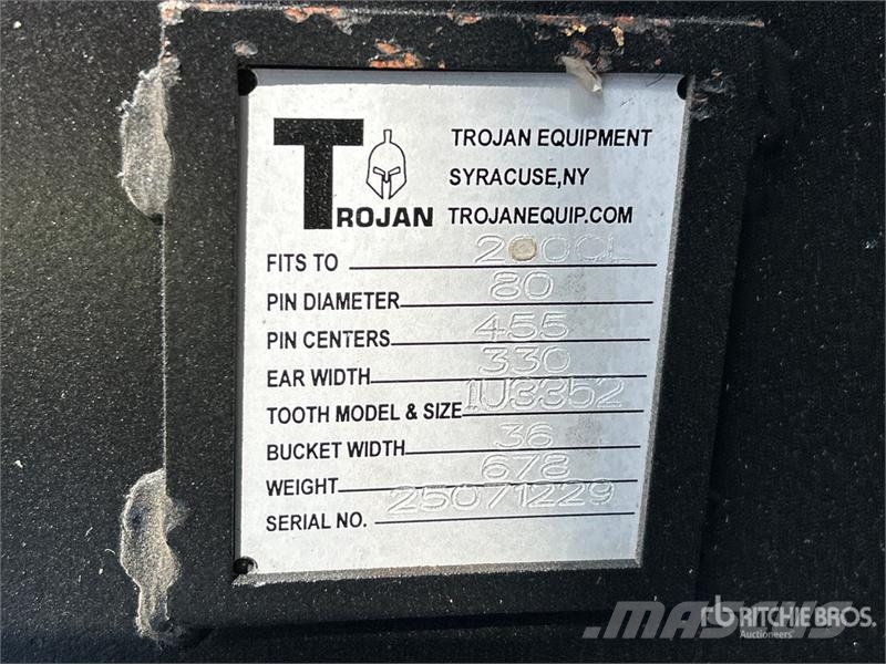 Trojan 36 in Digging Excavator Bucket - Fits Cat 320/321/ Baldes