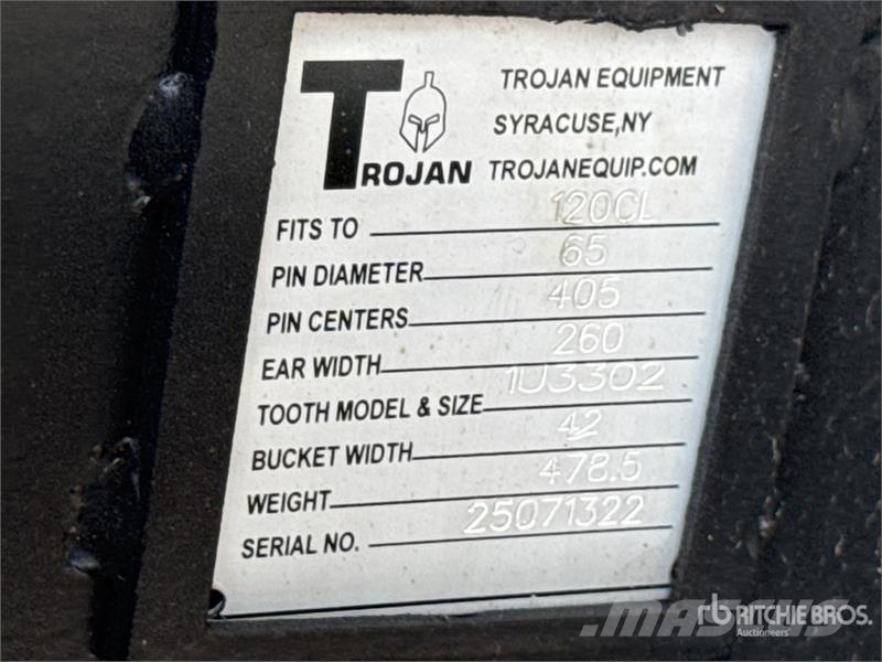 Trojan 42 in Digging Excavator Bucket - Fits 65mm Cat 311 Kašike / Korpe