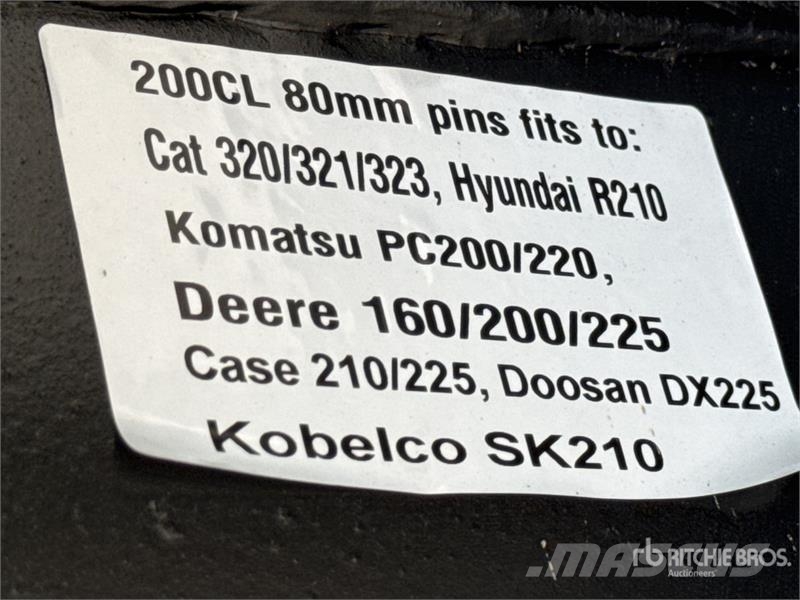 Trojan 42 in Digging Excavator Bucket - Fits 80mm Cat 320 Kašike / Korpe