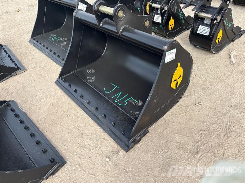 Trojan 48 in Cleanup Excavator Bucket - Fits 50mm Cat 307 Kauhat