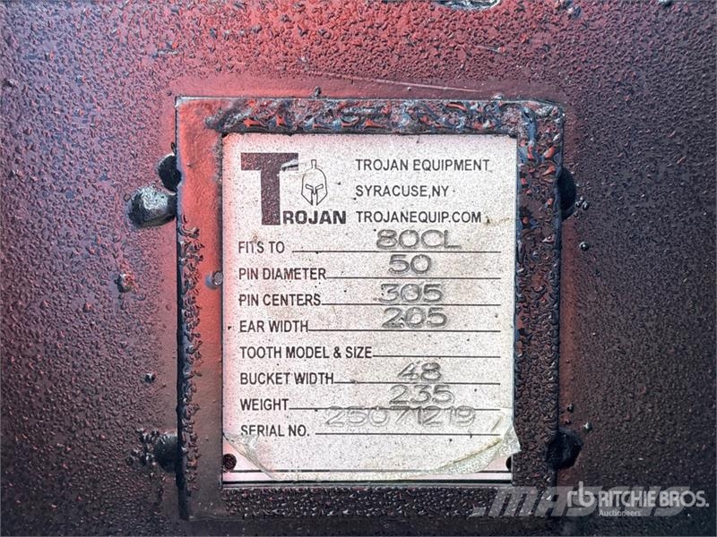 Trojan 48 in Excavator Bucket - Fits 50mm Cat 307/308, Ko Baldes
