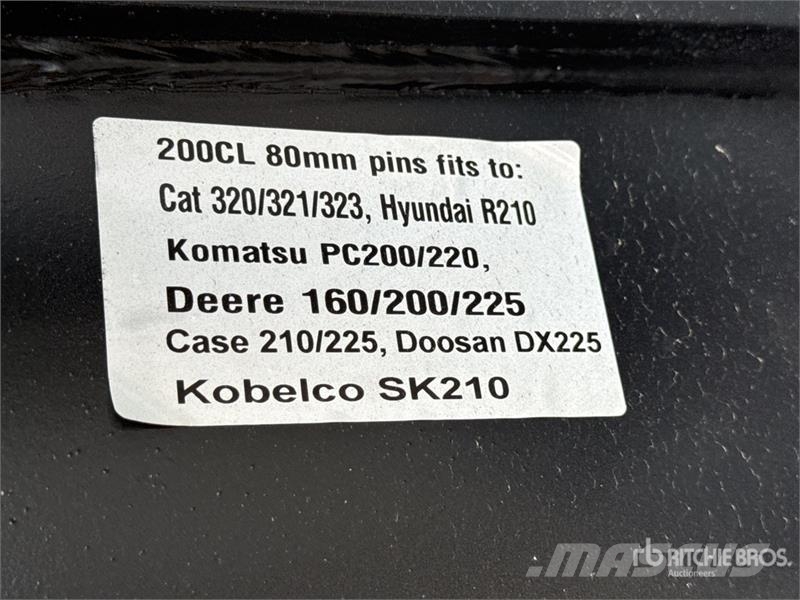 Trojan 54 in Digging Excavator Bucket - Fits 80mm Cat 320 Bakken