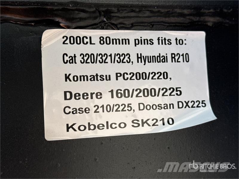 Trojan 54 in Digging Excavator Bucket - Fits 80mm Cat 320 Kovalar
