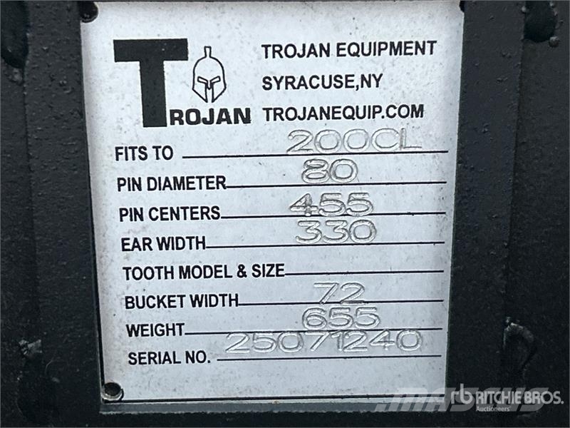 Trojan 72 in Ditching Excavator Bucket - Fits Cat 320/321 دلاء