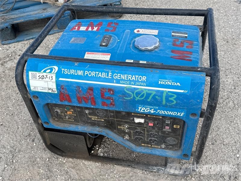 Tsurumi 6.8 kVA Generator Set Dizel generatori
