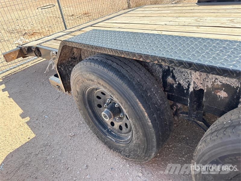 TXP 20 ft T/A Equipment Trailer Járműszállító pótkocsik