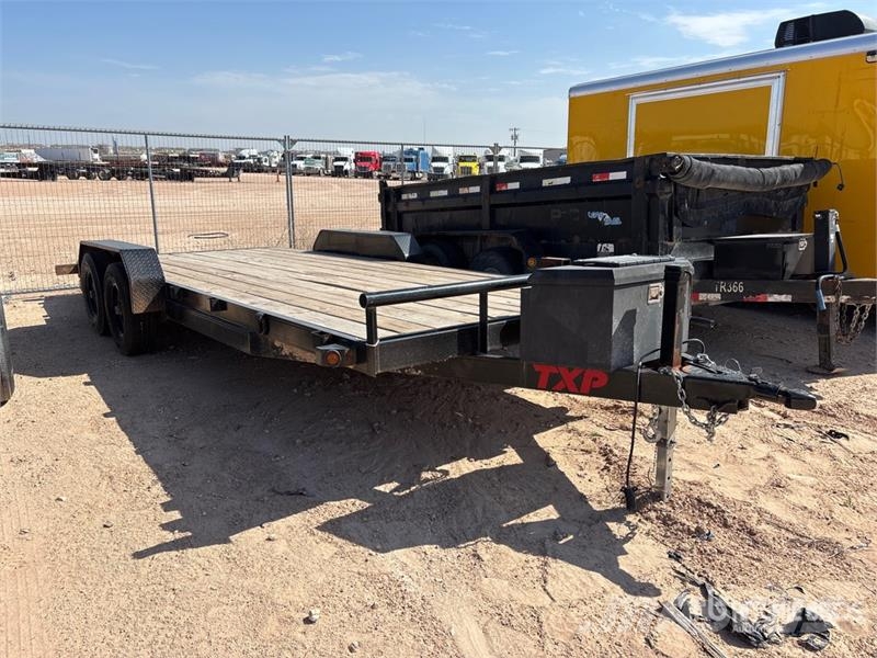 TXP 20 ft T/A Equipment Trailer Járműszállító pótkocsik