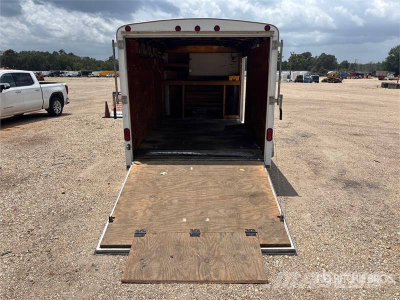 United Expressline U714TA35 14 ft T/A Enclosed Trailer Gesloten opbouw trailers