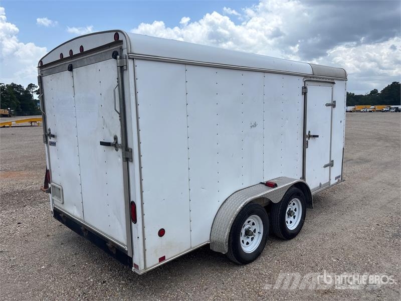 United Expressline U714TA35 14 ft T/A Enclosed Trailer Gesloten opbouw trailers