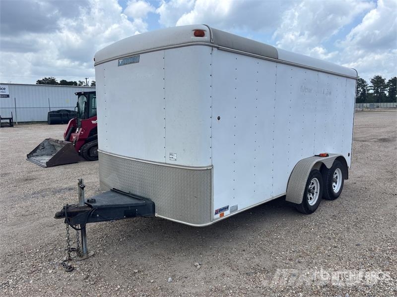 United Expressline U714TA35 14 ft T/A Enclosed Trailer Gesloten opbouw trailers