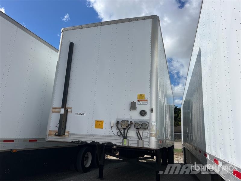 Utility 28 ft S/A Van Trailer Furgons