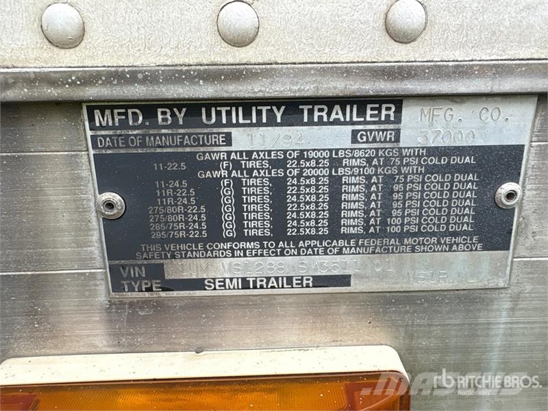 Utility 3000R Semirimorchi a temperatura controllata