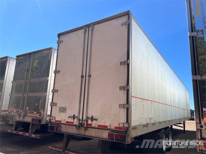 Utility 53 ft T/A Dry Van Trailer Anhänger-Kastenaufbau