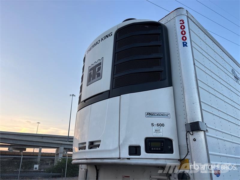 Utility 53 ft x 102 in T/A Refrigerated Trailer Puspriekabės su izoterminiu kėbulu