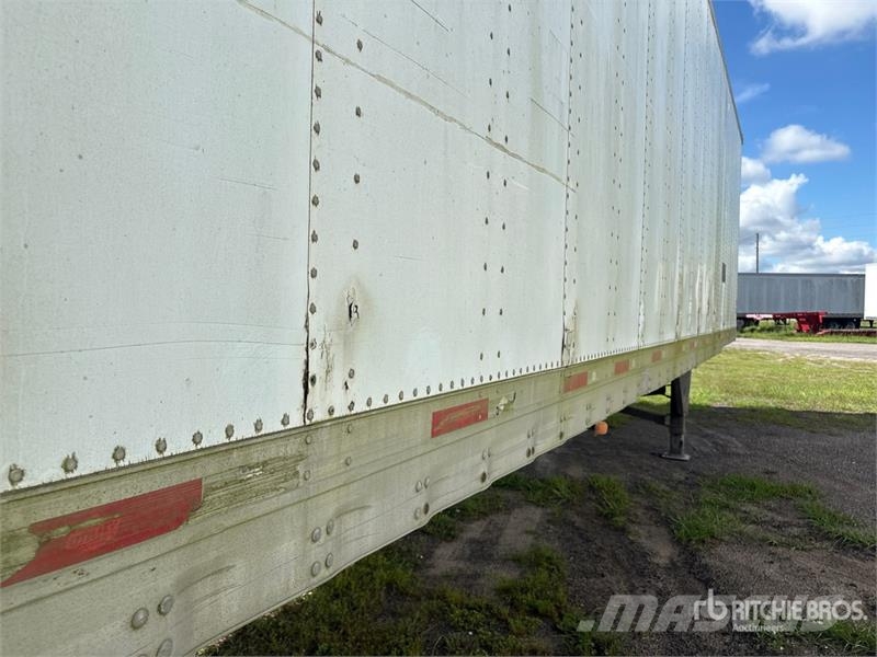 Utility 53 ft x 102 in T/A Van Trailer Sanduk prikolice