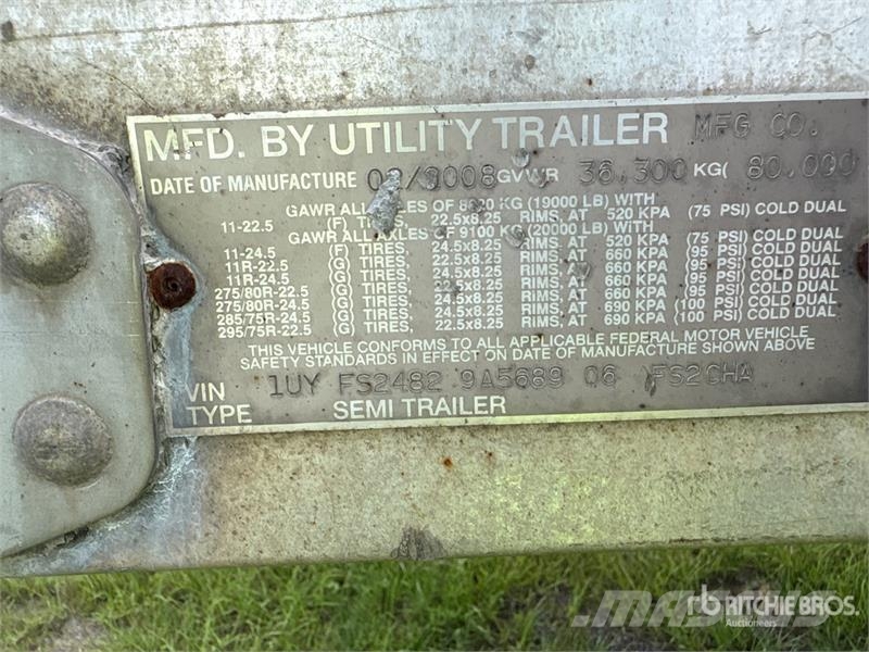 Utility FS2CHA 自卸半挂车