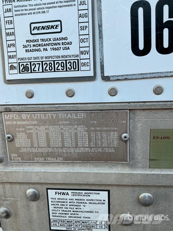 Utility VS2DX Box Trailers