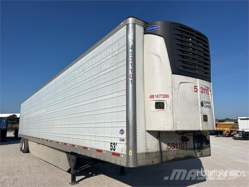 Utility VS2RA 53 ft x 102 in T/A Refrigerated Trailer Naczepy chłodnie