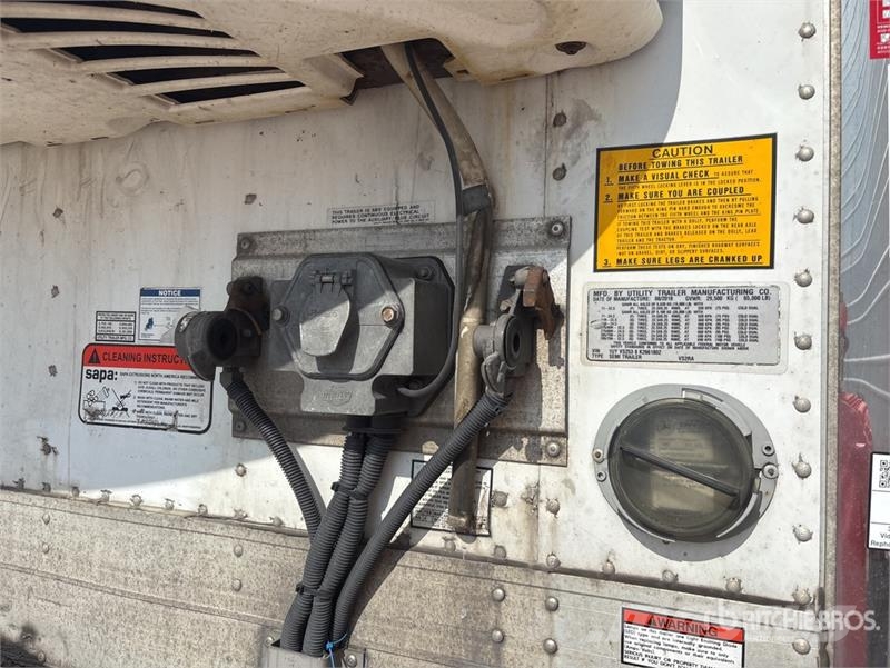 Utility VS2RA 53 ft x 102 in T/A Refrigerated Trailer Semi-reboques com temperatura controlada
