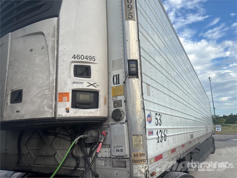 Utility VS2RA 53 ft x 102 in T/A Refrigerated Trailer Puspriekabės su izoterminiu kėbulu
