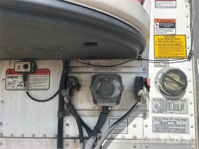 Utility VS2RA 53 ft x 102 in T/A Refrigerated Trailer Semi-reboques com temperatura controlada